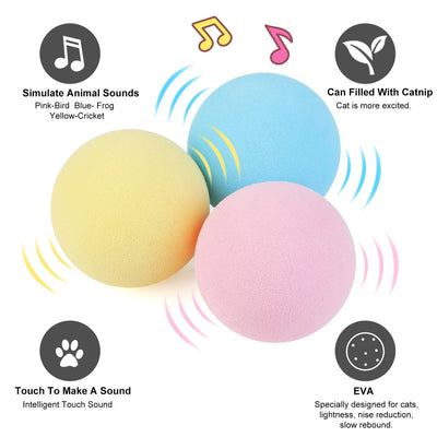 Smart Cat Toys Interactive Ball Plush