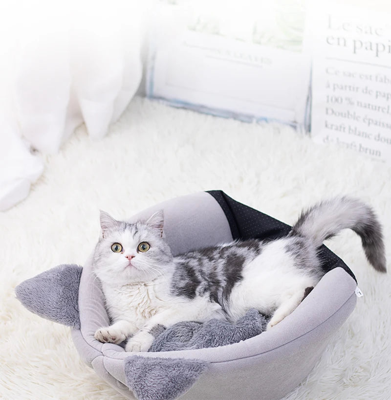 Comfort Cat Bed Mat Basket House