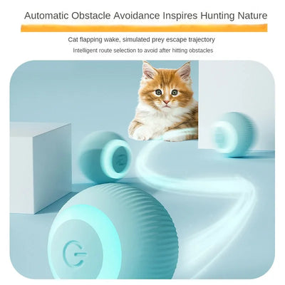 Automatic Moving Cats Toy Interactive Ball