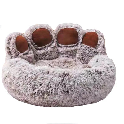 Fluffy Plush Kennel Large Dogs Beds