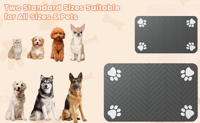 Pet Dog Feeding Mat-Absorbent